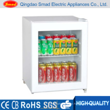 Mini refrigerador portatil de vidrio 48L